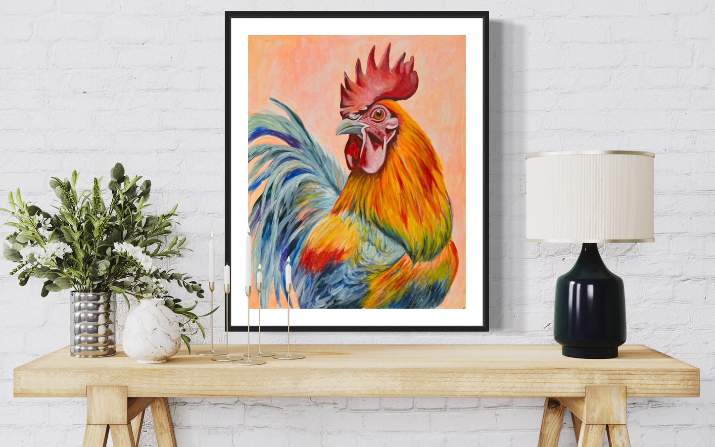 "Rooster" Print