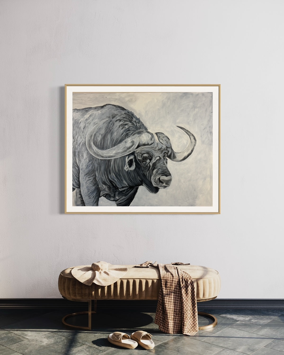 "Water buffalo" Print